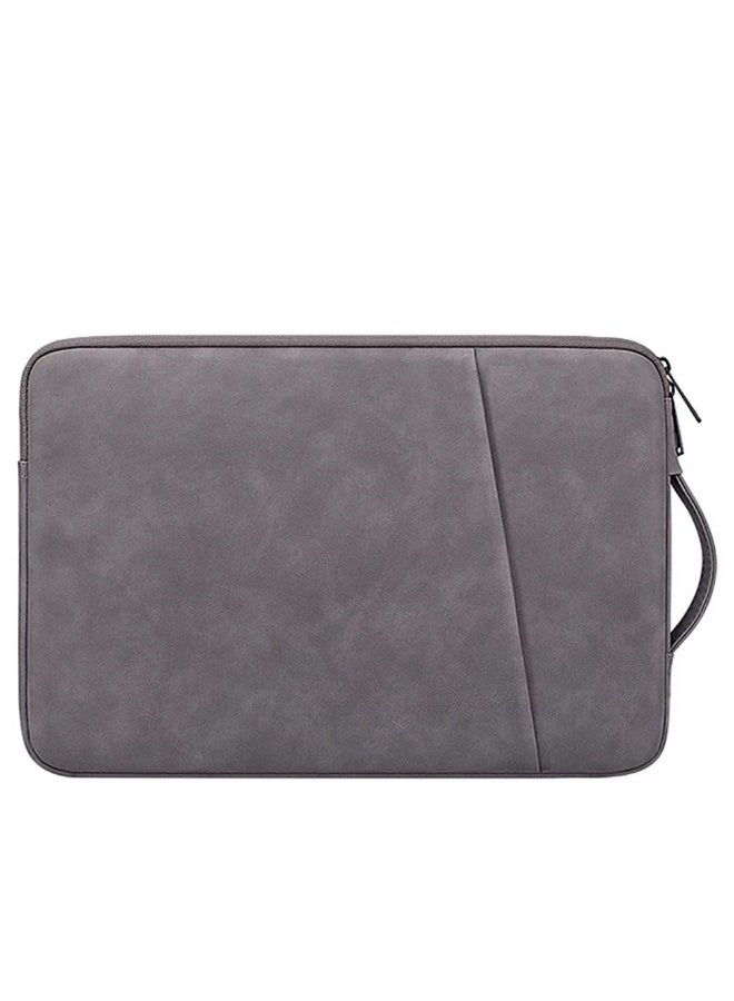 Mazko 13–13.9 Inch Laptop Sleeve PU Leather | Water-Resistant Soft Padded Zipper Case Compatible with MacBook Air 13 & MacBook Pro 13 (2021–2019) Protective Briefcase